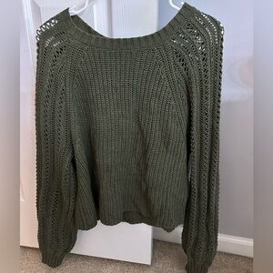 Green American Eagle Sweater